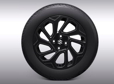 16” Black Alloy Wheel (SGX Only) Traksi yang lebih optimal untuk berbagai kondisi jalanan dengan velg 195/60 R16, dengan tampilan yang menarik.