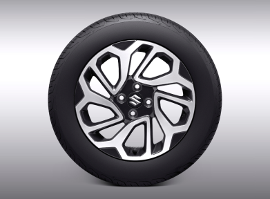 Dual-Tone Alloy Wheel (GX & GL Only) Traksi yang lebih optimal untuk berbagai kondisi jalanan dengan velg 195/60 R16, dengan tampilan yang menarik.